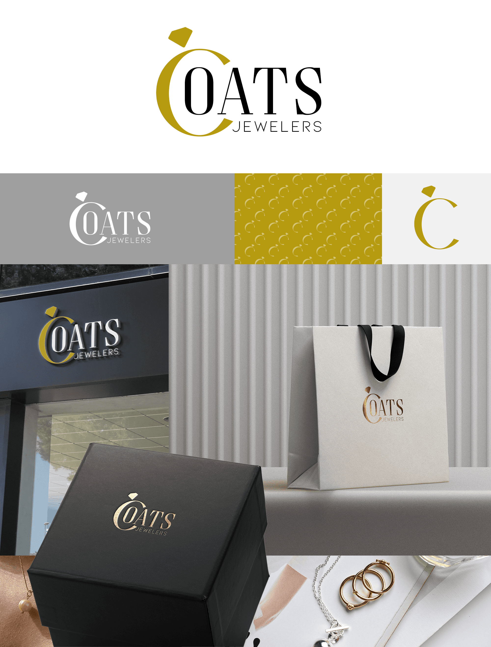 Coats campaign artwork and graphic composition.