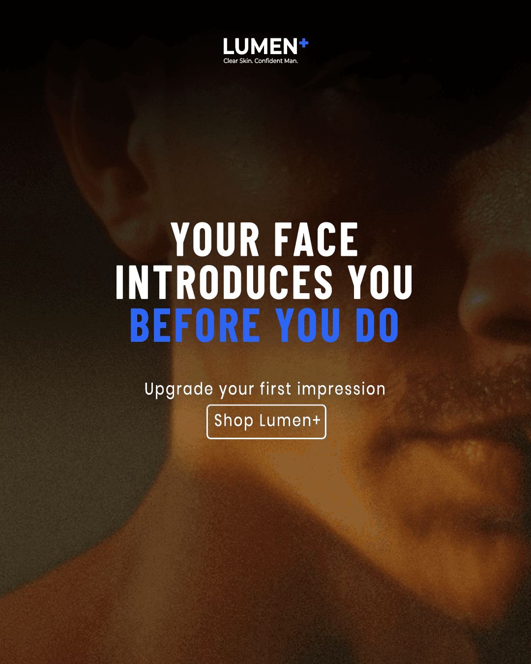 Men's First Impression promotional social media artwork.
